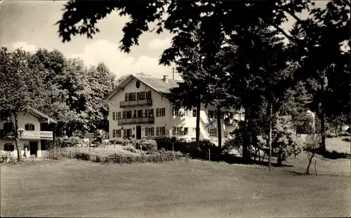 Ak Ettendorf Surberg in Oberbayern, Gasthof Georgshöhe