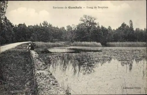 Ak Gambais Yvelines, Etang de Bruyeres