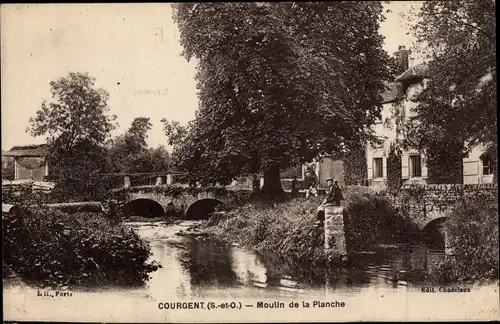 Ak Courgent Yvelines, Moulin de la Planche