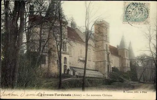 Ak Fère en Tardenois Aisne, Le nouveau Chateau