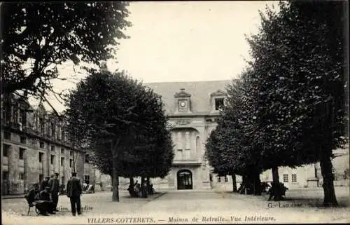 Ak Villers Cotterêts Aisne, Maison de Retraite, vue interieure