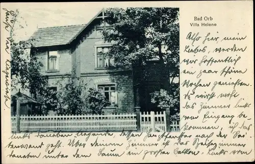 Ak Bad Orb in Hessen, Villa Helene