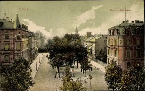 Ak Mainz am Rhein, Bonifatiusstraße