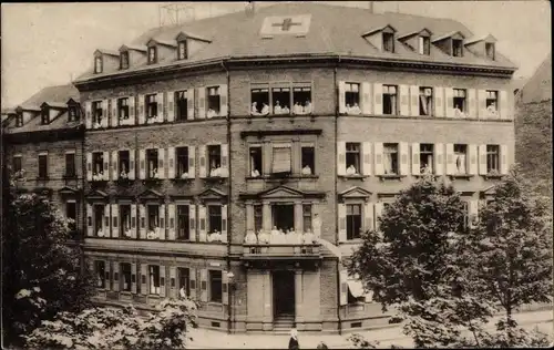 Ak Karlsruhe in Baden, Vereins Lazarett Luisenschule, Otto Sachs Str. 5