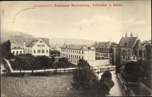 Ak Vallendar am Rhein, Pensionat Marienburg