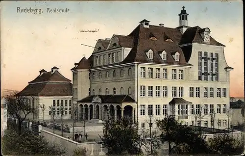 Ak Radeberg in Sachsen, Realschule