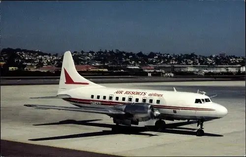 Ak Amerikanisches Passagierflugzeug, Air Resorts Airlines, Convair CV-580, N7743U