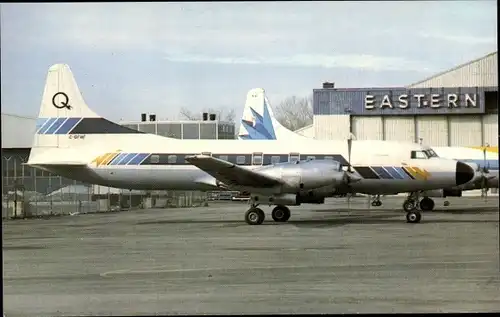 Ak Kanadisches Passagierflugzeug, Quebec Air, Convair 580, C-GFHF