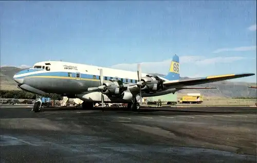 Ak Amerikanisches Passagierflugzeug, Butler Aviation, McDonnell Douglas DC-7C Tanker 66, N6353C