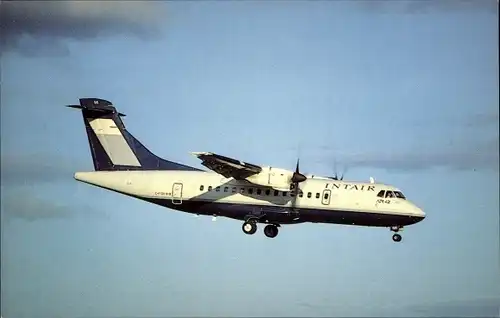 Ak Kanadisches Passagierflugzeug, Intair, Aerospatiale Aeritalia ATR 42-300, C-FIQN