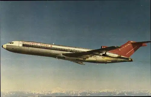 Ak Amerikanisches Passagierflugzeug, Northwest Airlines, Boeing 727-251