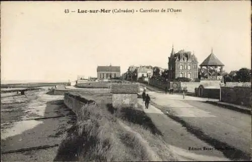 Ak Luc sur Mer Calvados, Carrefour de l'Ouest