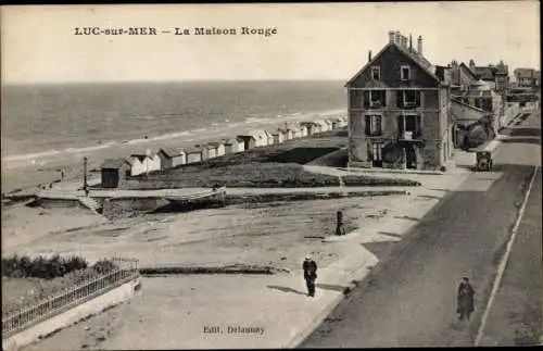 Ak Luc sur Mer Calvados, La Maison Rouge