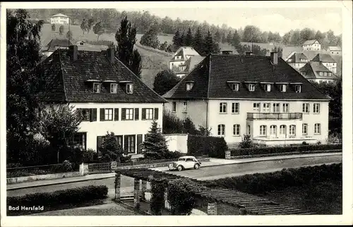 Ak Bad Hersfeld, Blick auf die Pension Waldeck Schönewolf