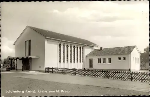 Ak Schulenburg Pattensen an der Leine, Kirche zum heiligen Kreuz