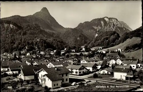 Ak Karlstein Bad Reichenhall, Gesamtansicht