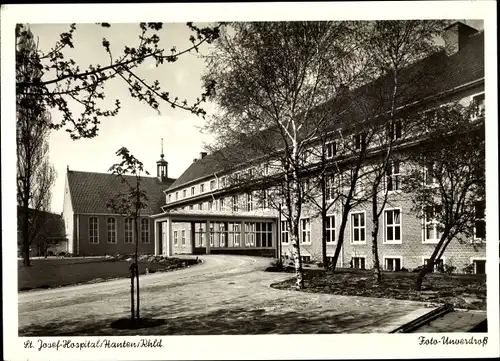Ak Xanten am Niederrhein, St. Josef Hospital