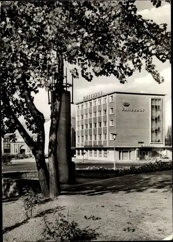 Ak Wesel am Niederrhein, Hotel Kaiserhof, Außenansicht