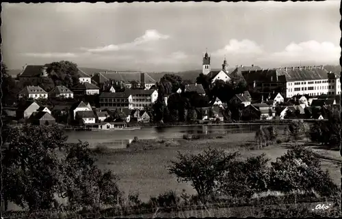 Ak Altshausen in Oberschwaben Württemberg, Gesamtansicht, Schlosskirche