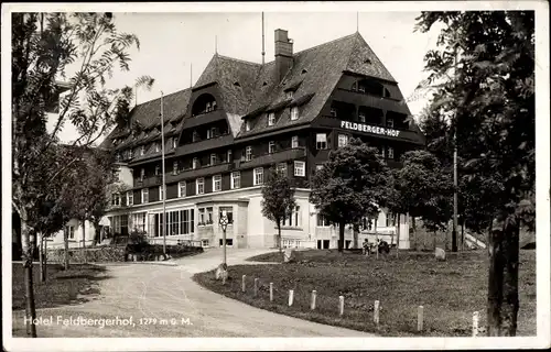 Ak Feldberg im Schwarzwald, Hotel Feldberger Hof
