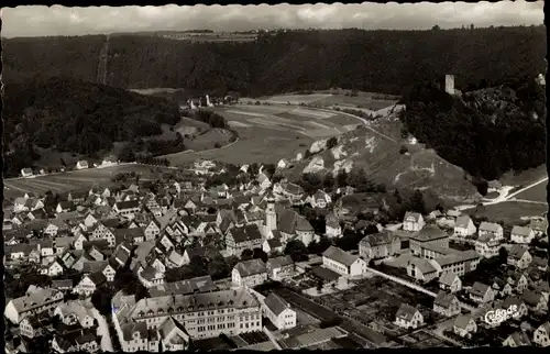 Ak Schelklingen Schwäbische Alb, Fliegeraufnahme