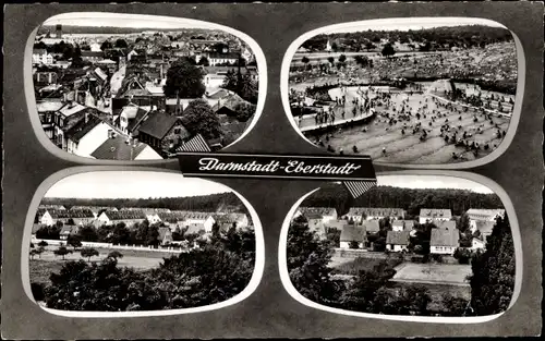 Ak Eberstadt Darmstadt in Hessen, Gesamtansicht