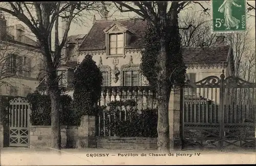 Ak Croissy Yvelines, Pavillon de Chasse de Henry IV