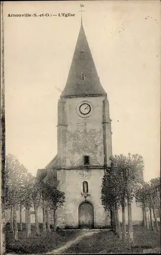 Ak Arnouville Yvelines, L'Eglise