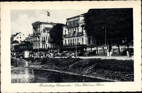 Ak Remagen am Rhein, Hotel Fürstenberg