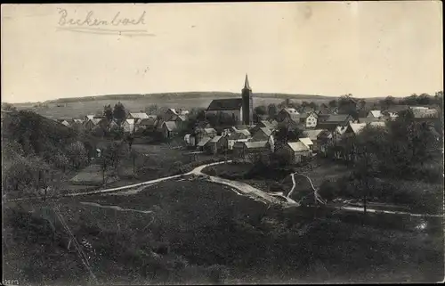 Ak Bickenbach im Hunsrück, Gesamtansicht