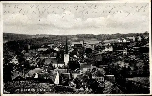 Ak Volmarstein Wetter an der Ruhr, Gasthof Burg Volmarstein