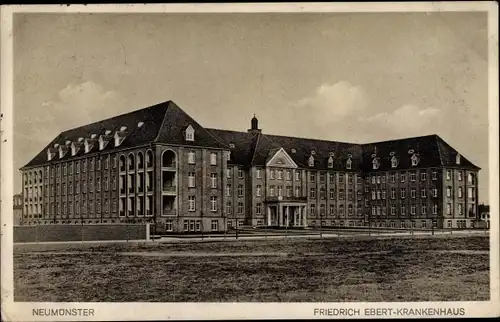 Ak Neumünster in Holstein, Friedrich Ebert Krankenhaus