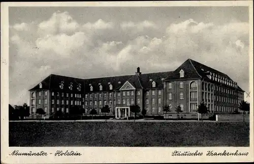 Ak Neumünster in Holstein, Städt. Krankenhaus