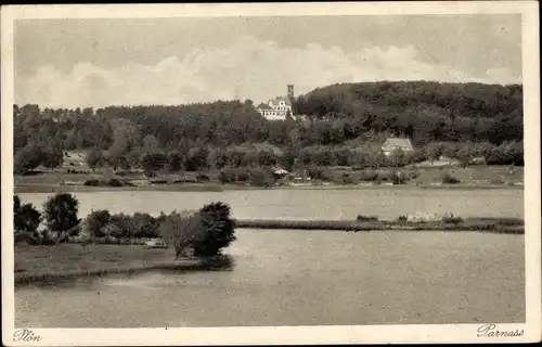 Ak Plön in Holstein, Gesamtansicht, Parnass