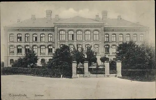 Ak Eckernförde in Schleswig Holstein, Seminar