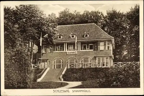 Ak Schleswig Schleswig Holstein, Stampfmühle