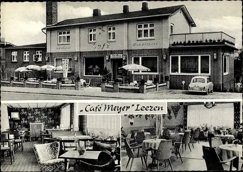 Ak Leezen Schleswig Holstein, Café Meyer