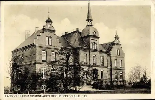 Ak Brodersby in Schleswig Holstein, Landschulheim Schönhagen d. Hebbelschule Kiel