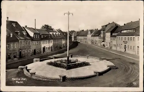 Ak Hartha in Sachsen, Straßenpartie