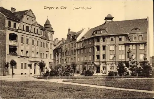 Ak Torgau an der Elbe, Friedrich Platz