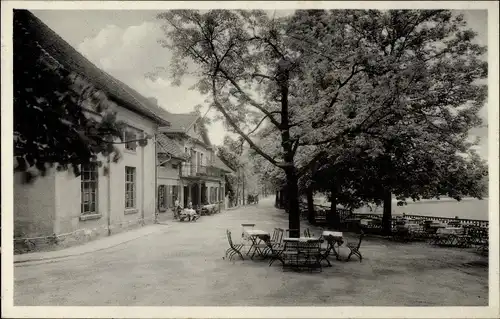 Ak Lindenvorwerk Kohren Sahlis in Sachsen, Gaststätte Lindenvorwerk