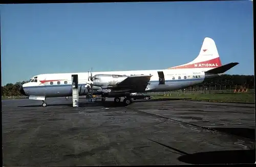 Ak Amerikanisches Passagierflugzeug, National Airlines, Lockheed L188A Electra, N5012K