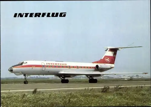 Ak Tupolev Tu-134, Interflug, Passagierflugzeug