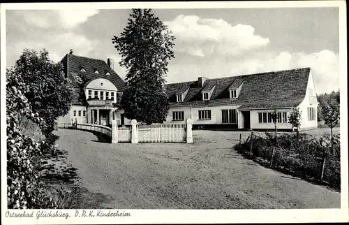 Ak Glücksburg an der Ostsee, DRK Kinderheim, Talweg 1