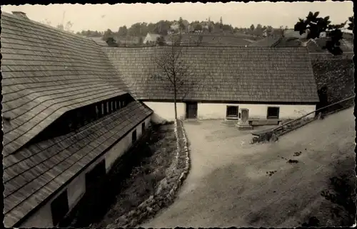 Foto Ak Altenberg im Erzgebirge, Museum, Bergbau Schauanlage