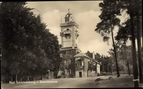Ak Bad Schmiedeberg in der Dübener Heide, Aussichtsturm