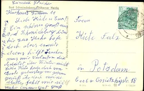 Ak Bad Schmiedeberg in der Dübener Heide, Aussichtsturm