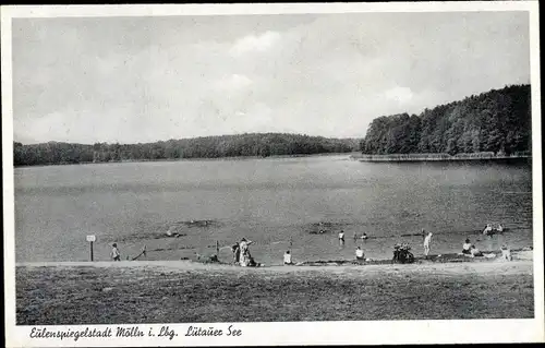 Ak Mölln im Herzogtum Lauenburg, Lütauer See