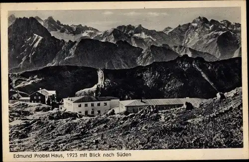 Ak Oberstdorf im Oberallgäu, Edmund Probst Haus