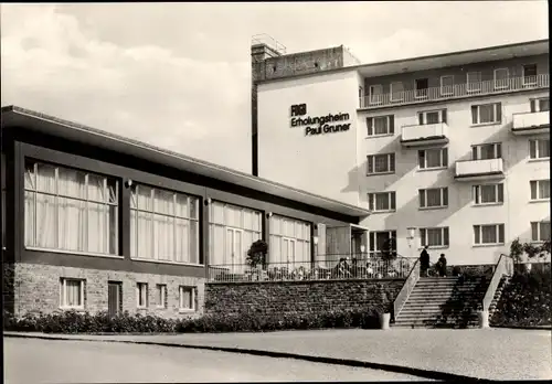 Ak Rauschenbach Cämmerswalde Neuhausen im Erzgebirge, FDGB Erholungsheim Paul Gruner